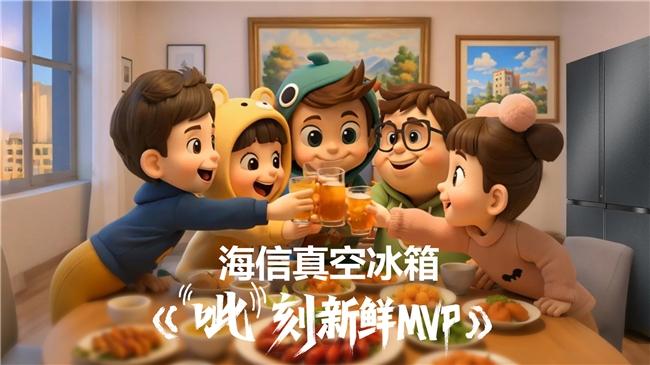 呲～，幸福号角！海信冰箱用一曲“呲刻MVP”开启新鲜生活