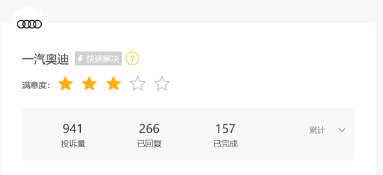 一月换仨锁？ 一汽奥迪陷车门质量危机，前高管刚夸“传统车企更可靠”