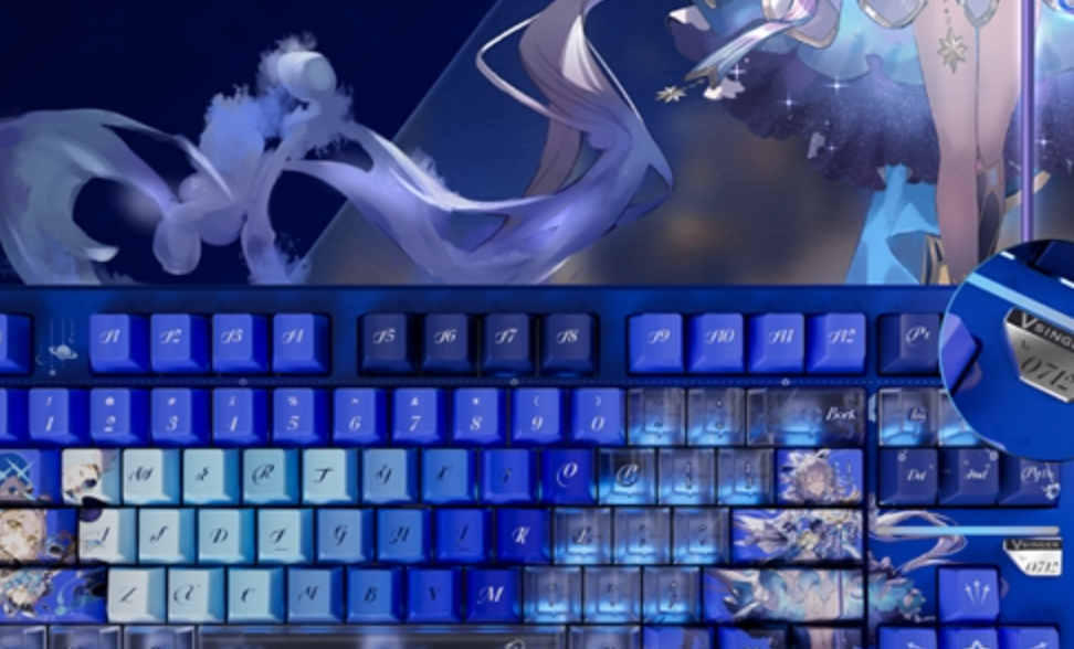 次元联动，一“键”难求：前行者×洛天依X87S联名键盘引爆市场，典藏版“0712”编号成顶级藏品 