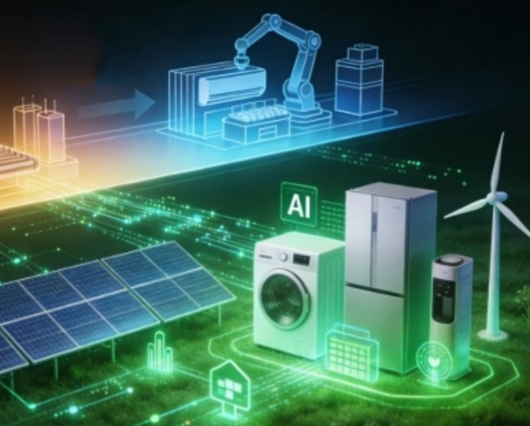 前瞻2026：家电业进入AI制造与绿色科技时代