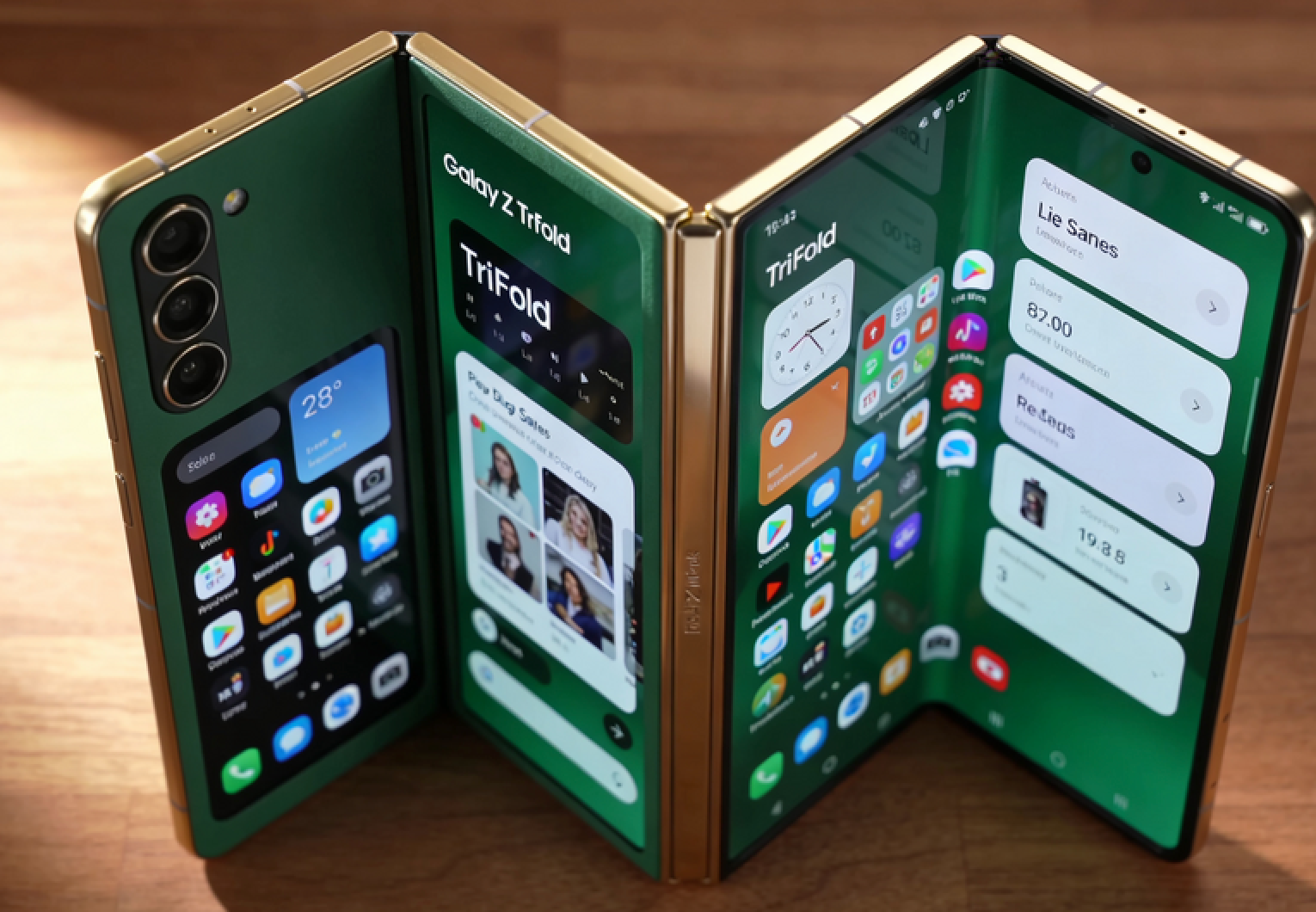 三折叠，三星敌不过华为？