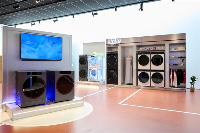 欧洲中企第一！海尔智家法国发布高端洗衣机新品