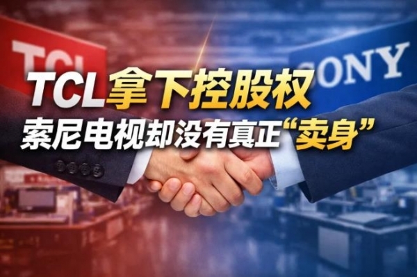 TCL拿下控股权，索尼电视却没有真“卖身”