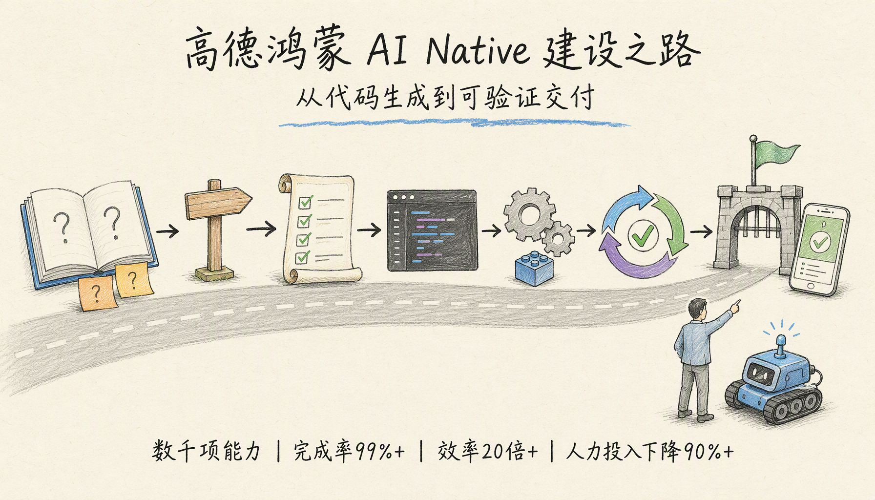 高德联合鸿蒙 DevEco CLI：鸿蒙 AI Native 规模化交付实践